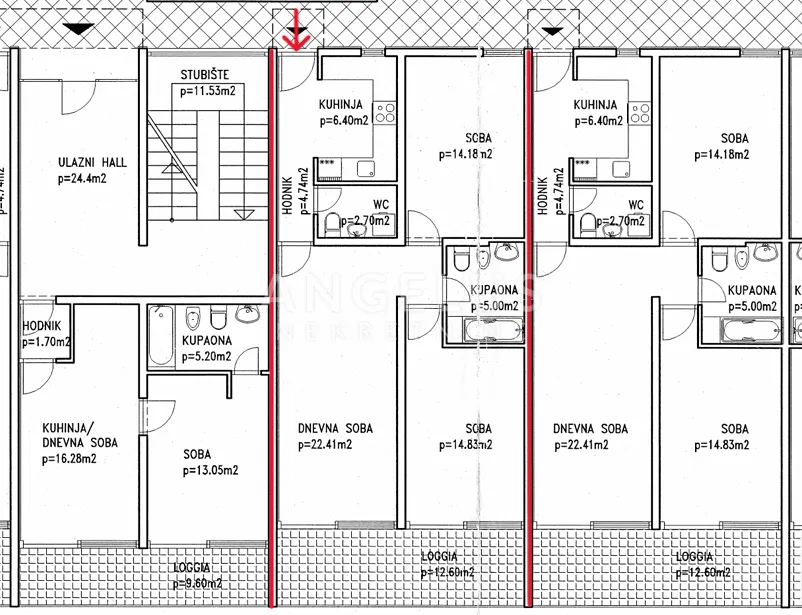 kvarner, ičići - stan s pogledom na more, 80m2, prodaja! - slika 26