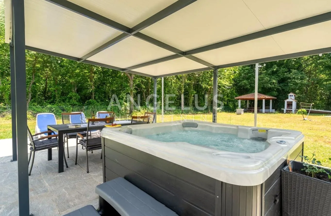 istra, barban - kuća sa jacuzzijem, 110m2, dugoročno! - slika 2