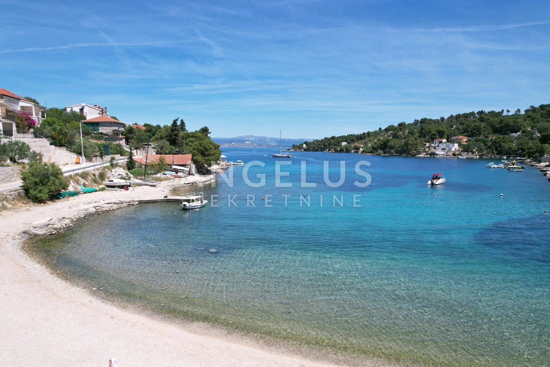 šolta - zemljište sa dozvolom, prvi red do mora, prodaja - slika 18