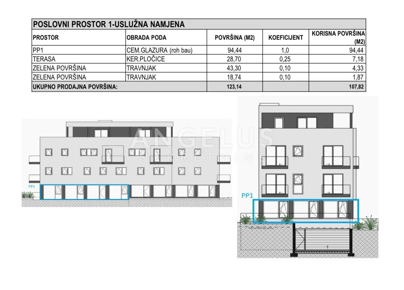 split, mejaši - poslovni prostor, uslužne namjene, 107.82 m2 - slika 3