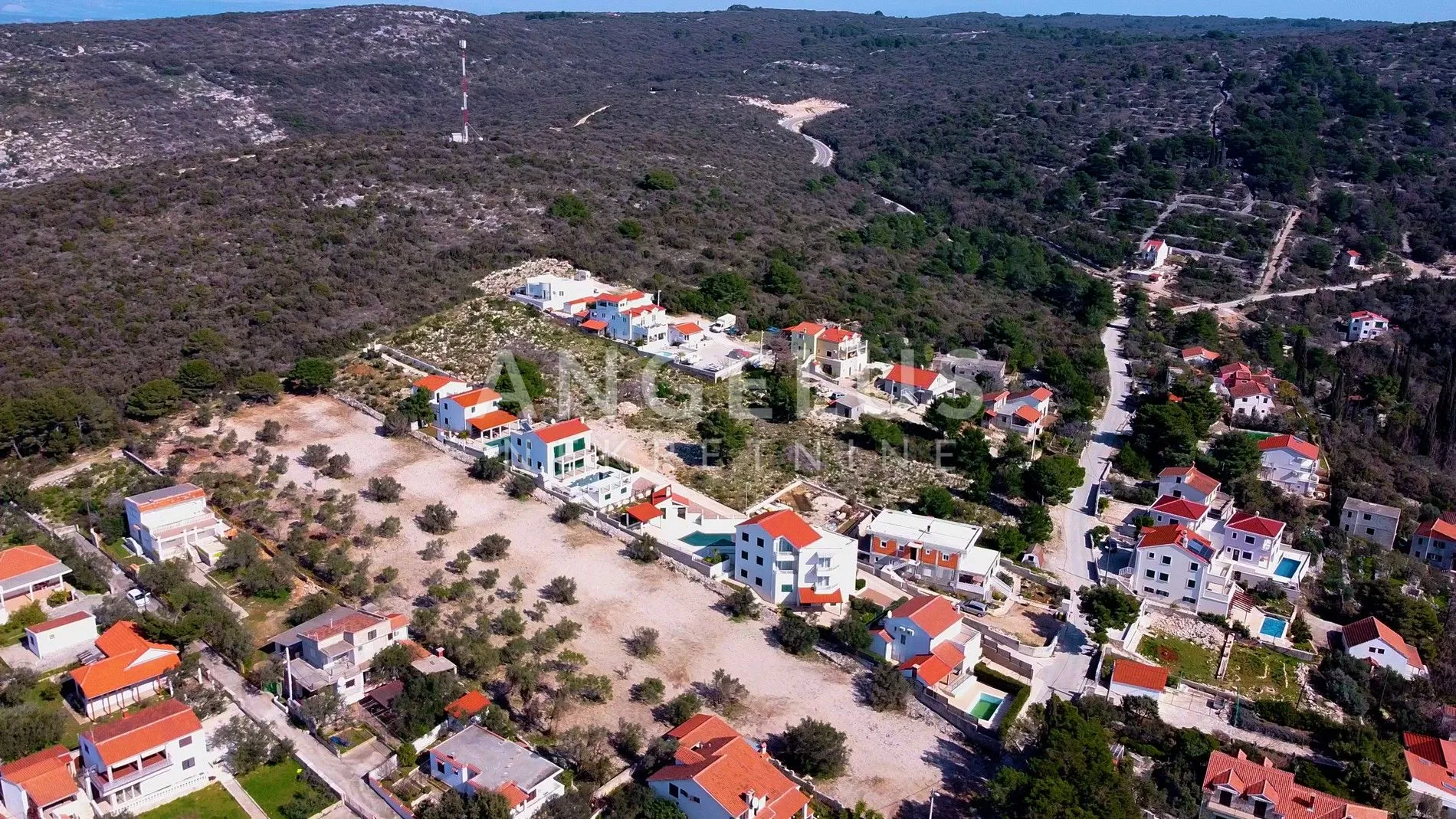 maslinica - građ.zem. na top lokaciji sa pogledom na more, 2800 m2, prodaja - slika 18