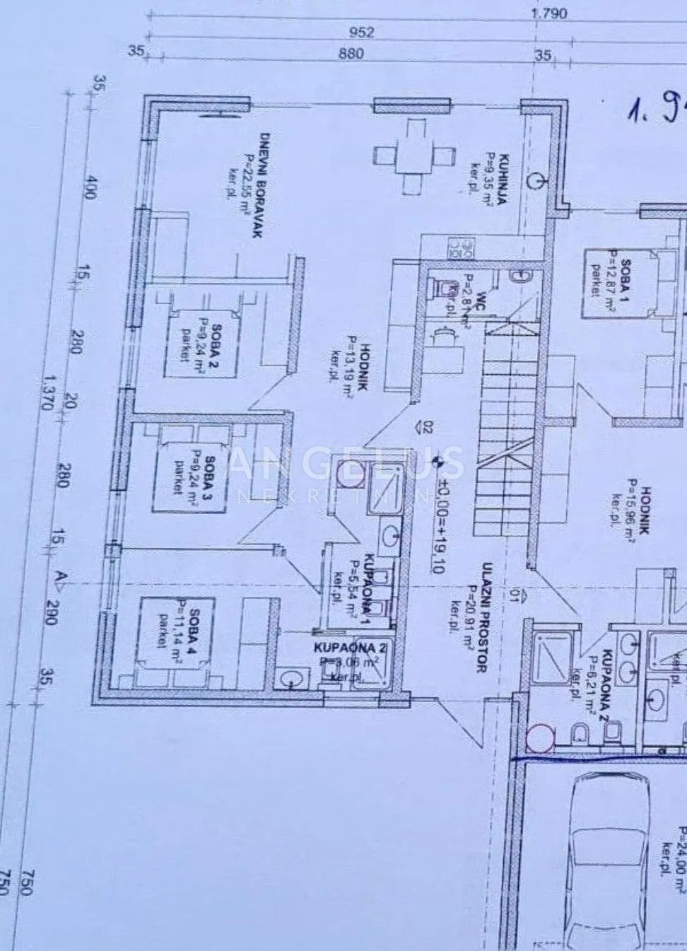 istra, volme - stan 90m2 s dvorištem i bazenom - slika 13