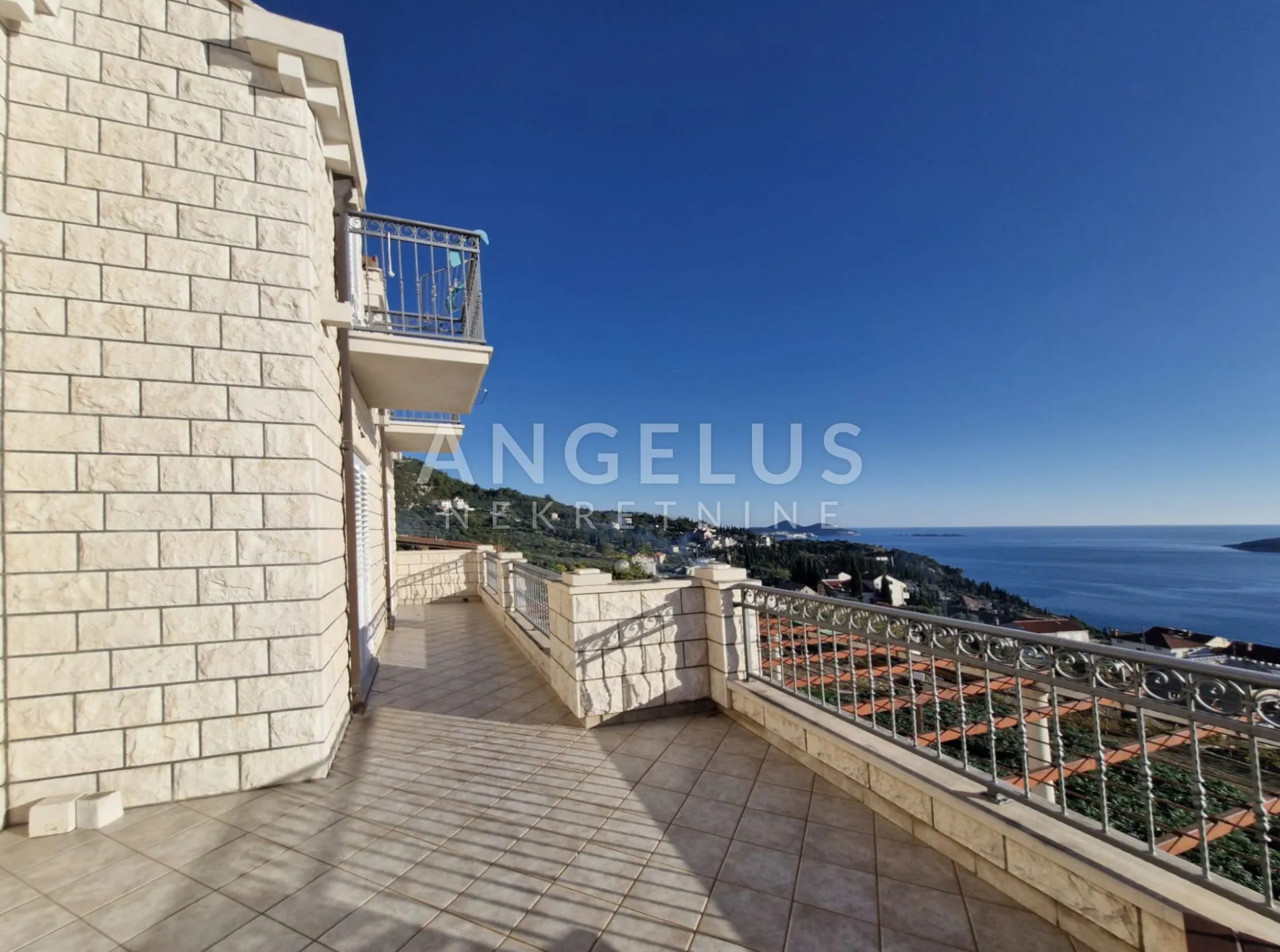 dubrovnik, orašac - samostojeća kamena kuća s panoramskim pogledom na more – prodaja - slika 24