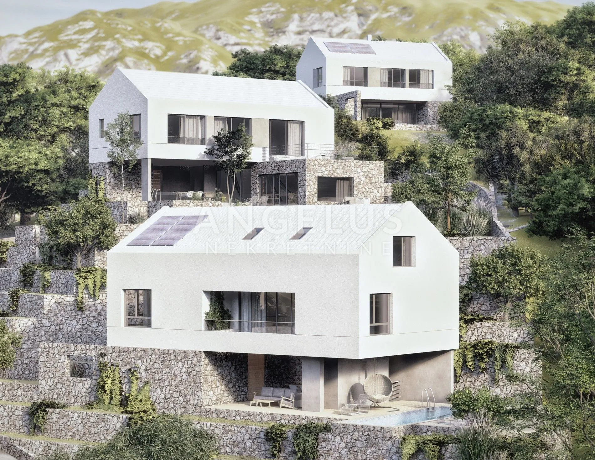 Brač - ekskluzivno građevinsko zemljište, udaljeno 50 m od mora - Nerežišća