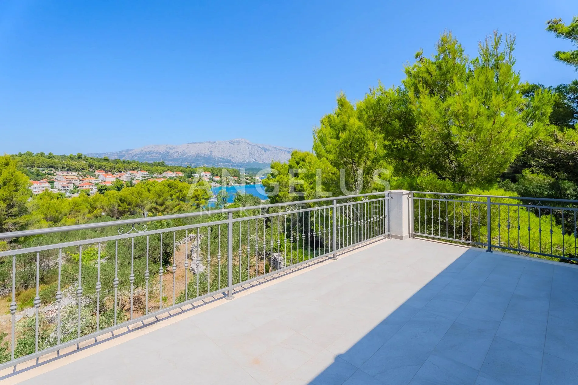snižena cijena, lumbarda, otok korčula – dvojna kuća 360 m² u roh-bau fazi s pogledom na more – prodaja - slika 10