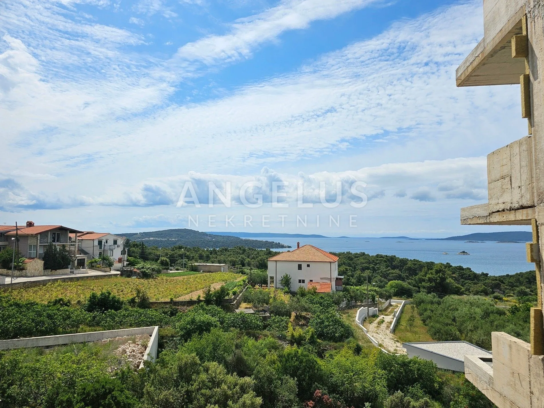 trogir, seget - stan u novogradnji sa pogledom na more, 108.20 m2 - slika 6