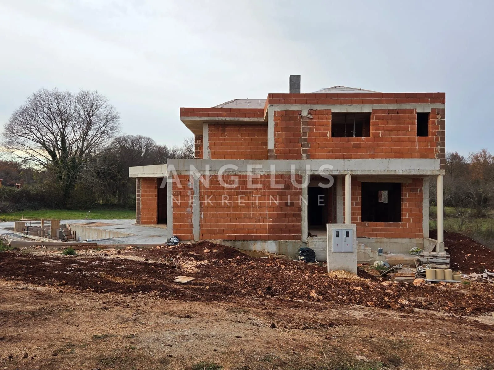 istra, barban - roh bau vila s bazenom, 174m2, prodaja! - slika 13