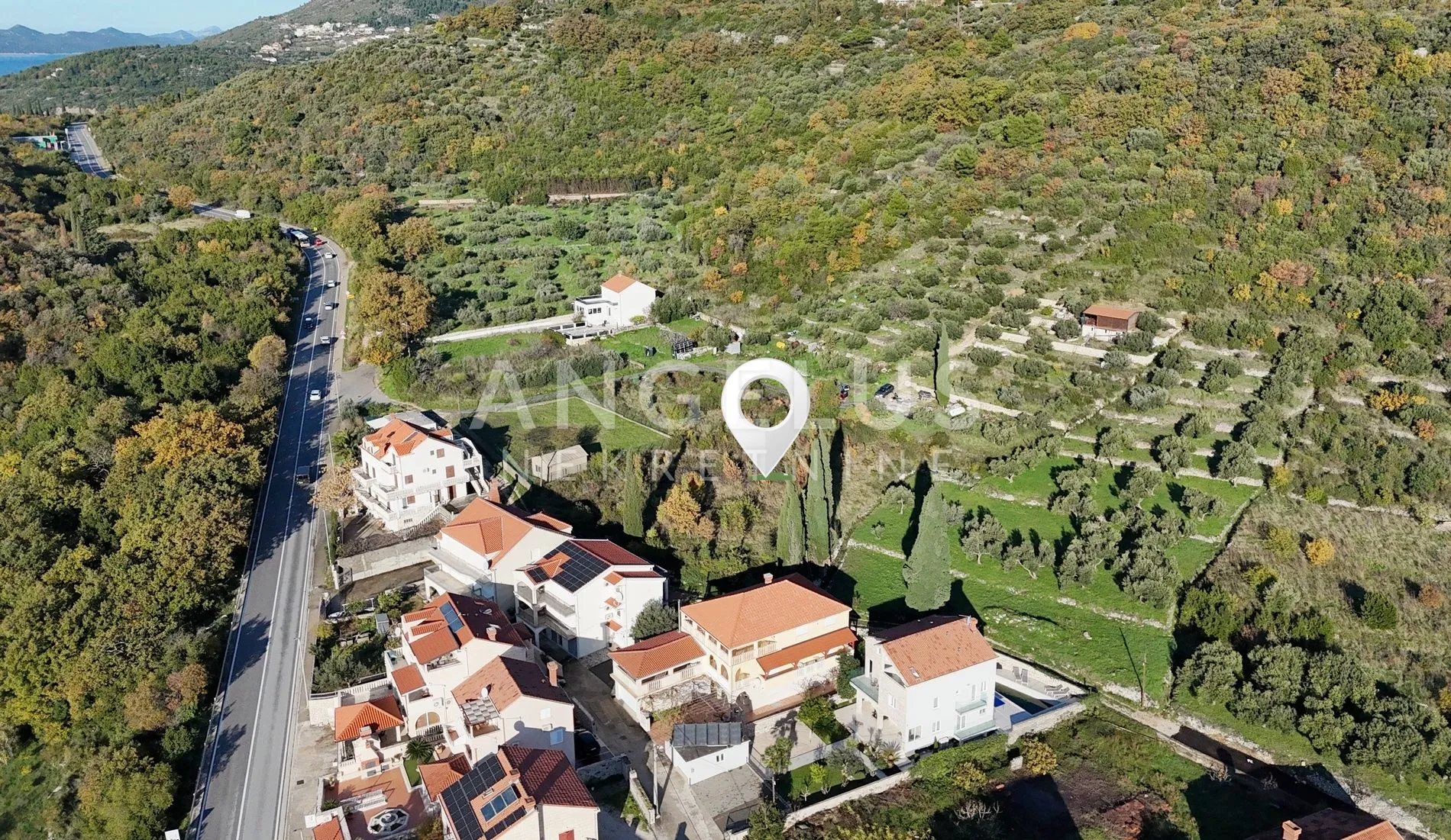 snižena cijena, dubrovnik, zaton – građevinsko zemljište 2.160 m² u neposrednoj blizini magistrale - slika 3