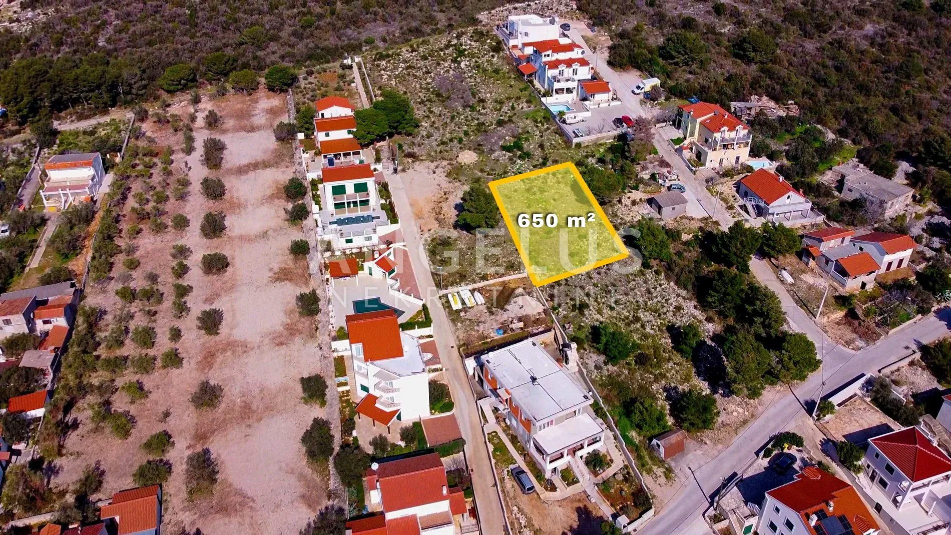 šolta, maslinica - građ.zemljište blizu mora, 650 m2, prodaja - slika 5