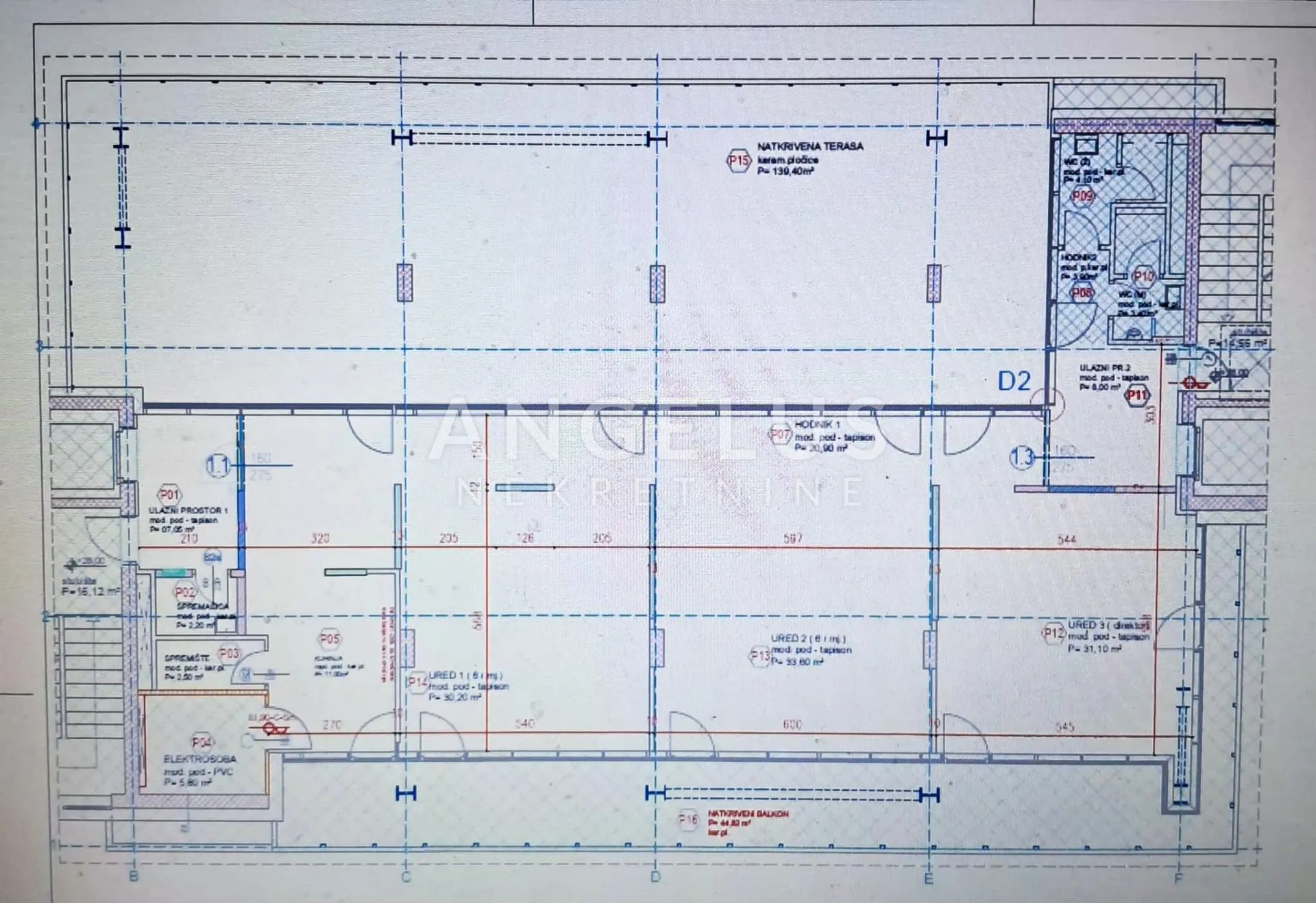 zagreb, trnje – radnička cesta, nkp 320 m2, uredski prostor, zakup - slika 3