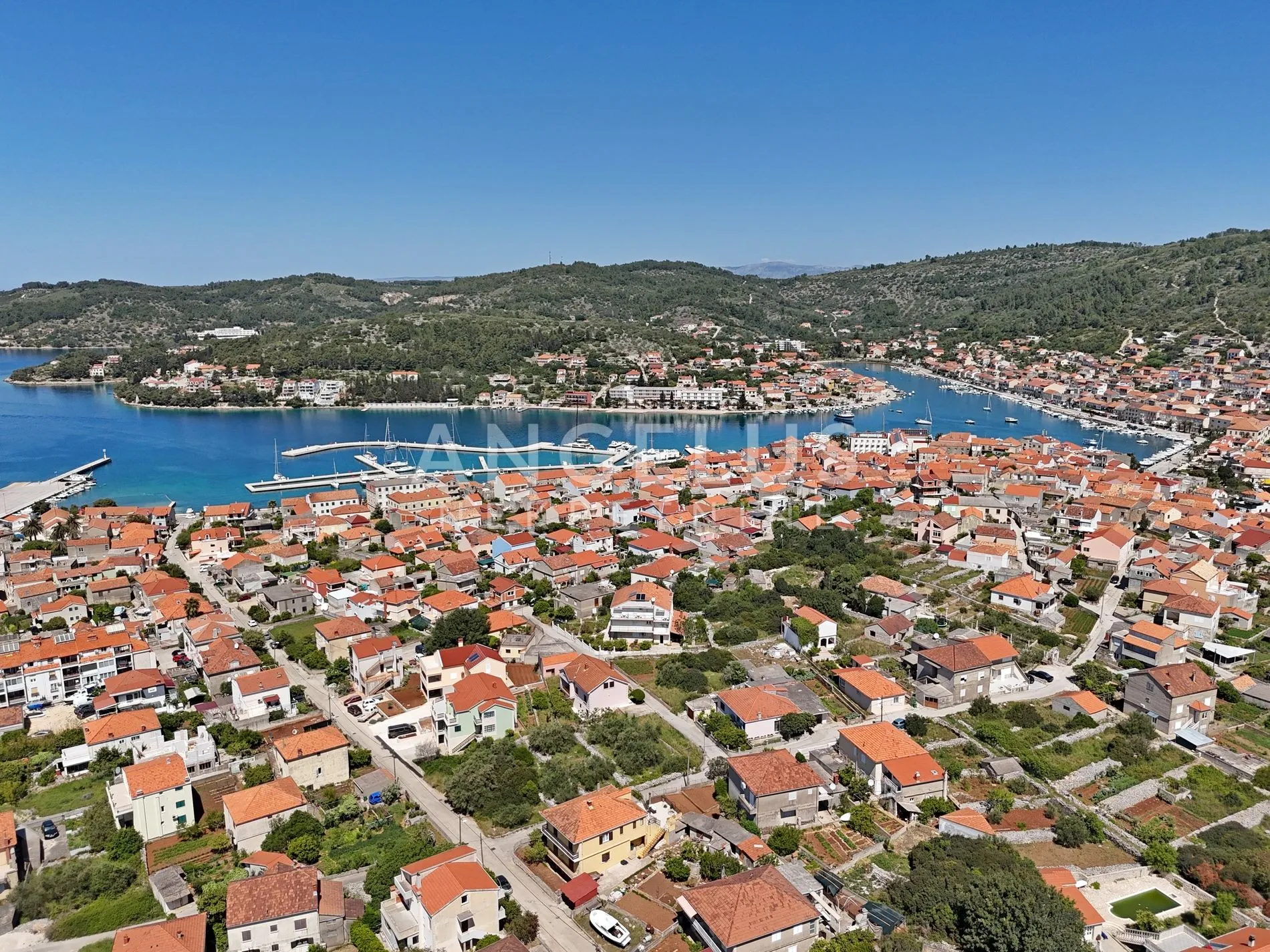 korčula, vela luka, građevno zemljište s dozvolom - 786 m2 - prilika! - slika 7