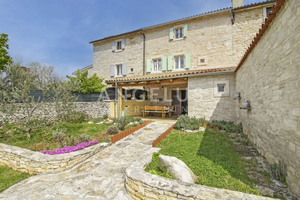istra, svetvinčenat - dugoročni najam kamene kuće s bazenom, 136m2 - slika 7