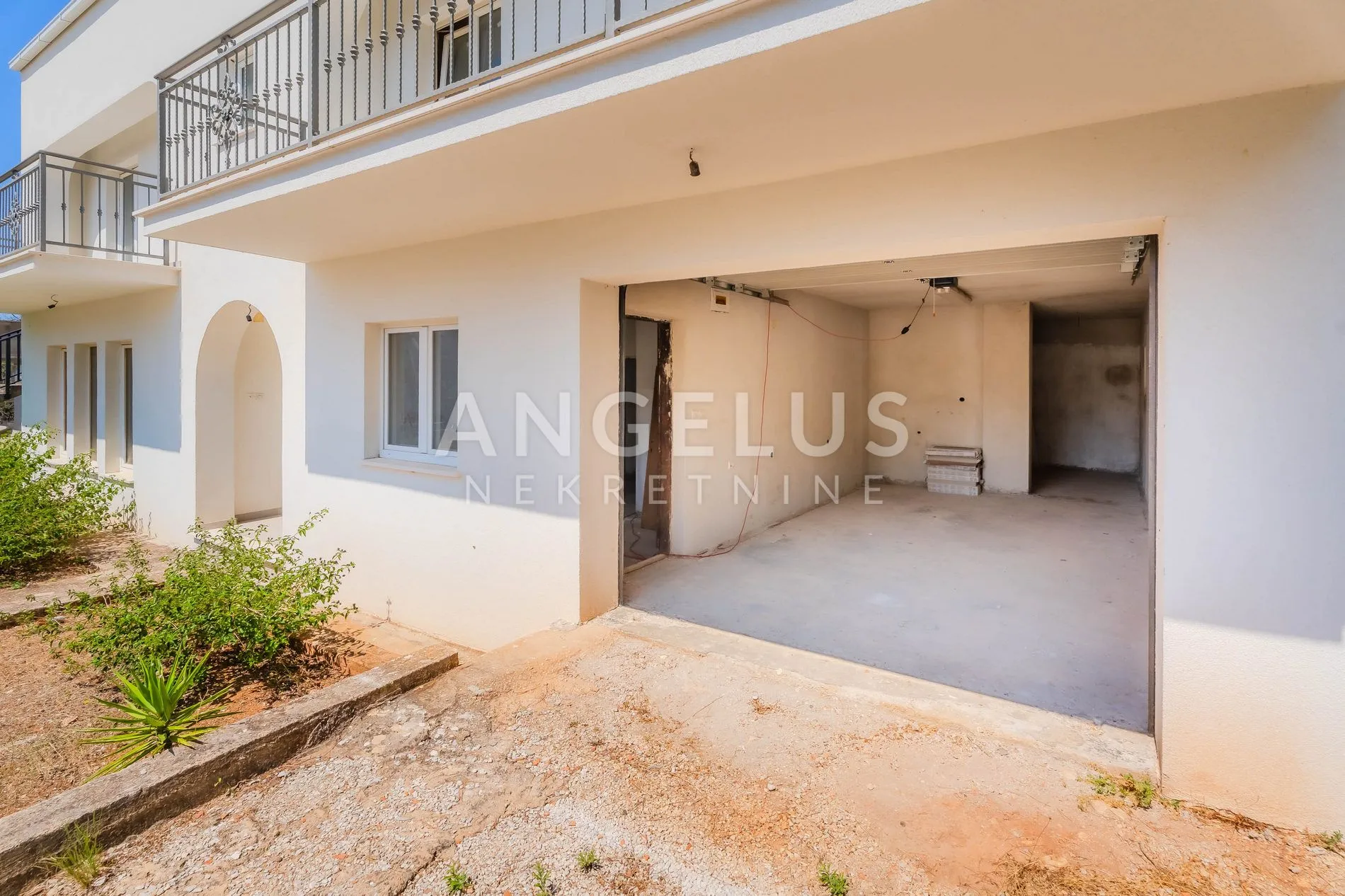 snižena cijena, lumbarda, otok korčula – dvojna kuća 360 m² u roh-bau fazi s pogledom na more – prodaja - slika 4