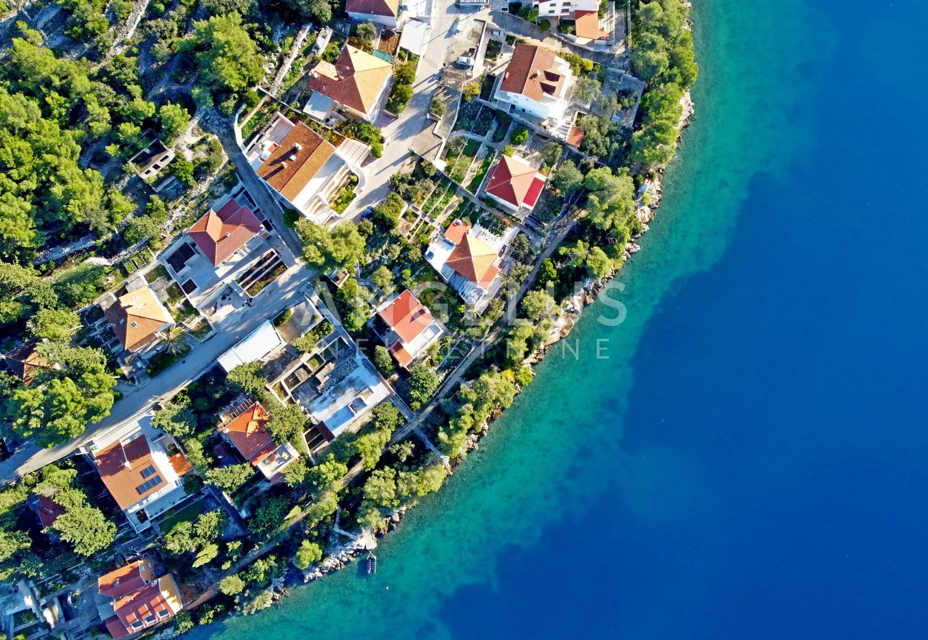 otok korčula, vela luka – građevno zemljište s pogledom na more – 960 m2 - slika 5