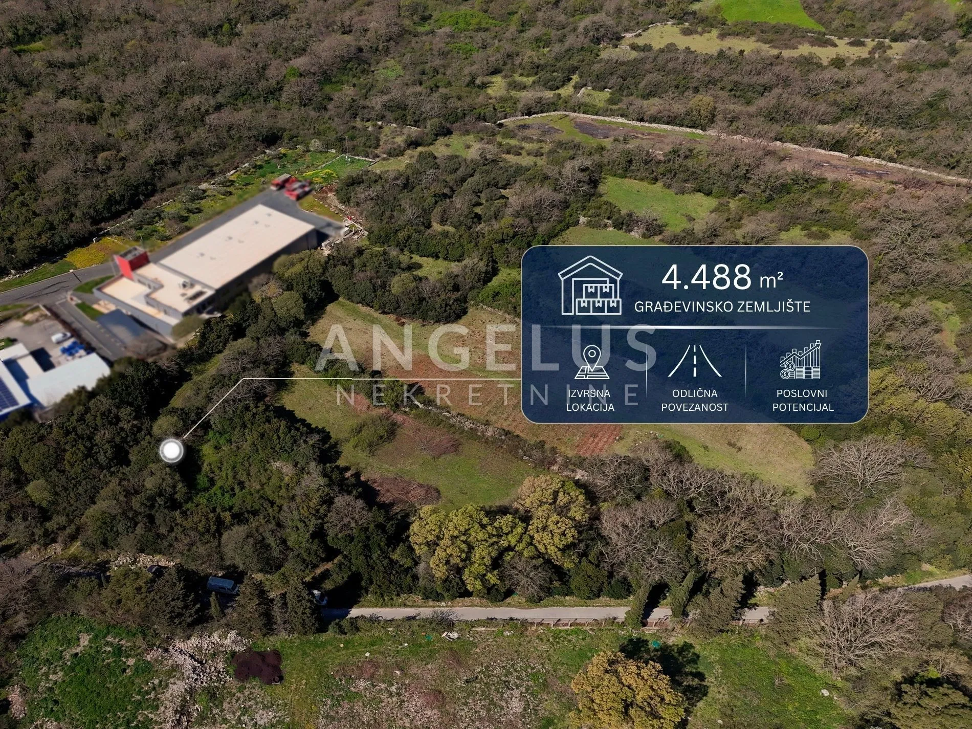 konavle, gruda – zemljište u poslovnoj zoni s velikim razvojnim potencijalom, 4.488 m2 – prodaja - slika 2