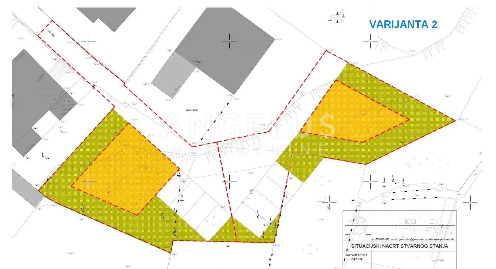 župa dubrovačka, zagruda, građevno zemljište s idejnim projektom – 790 m2 - slika 4