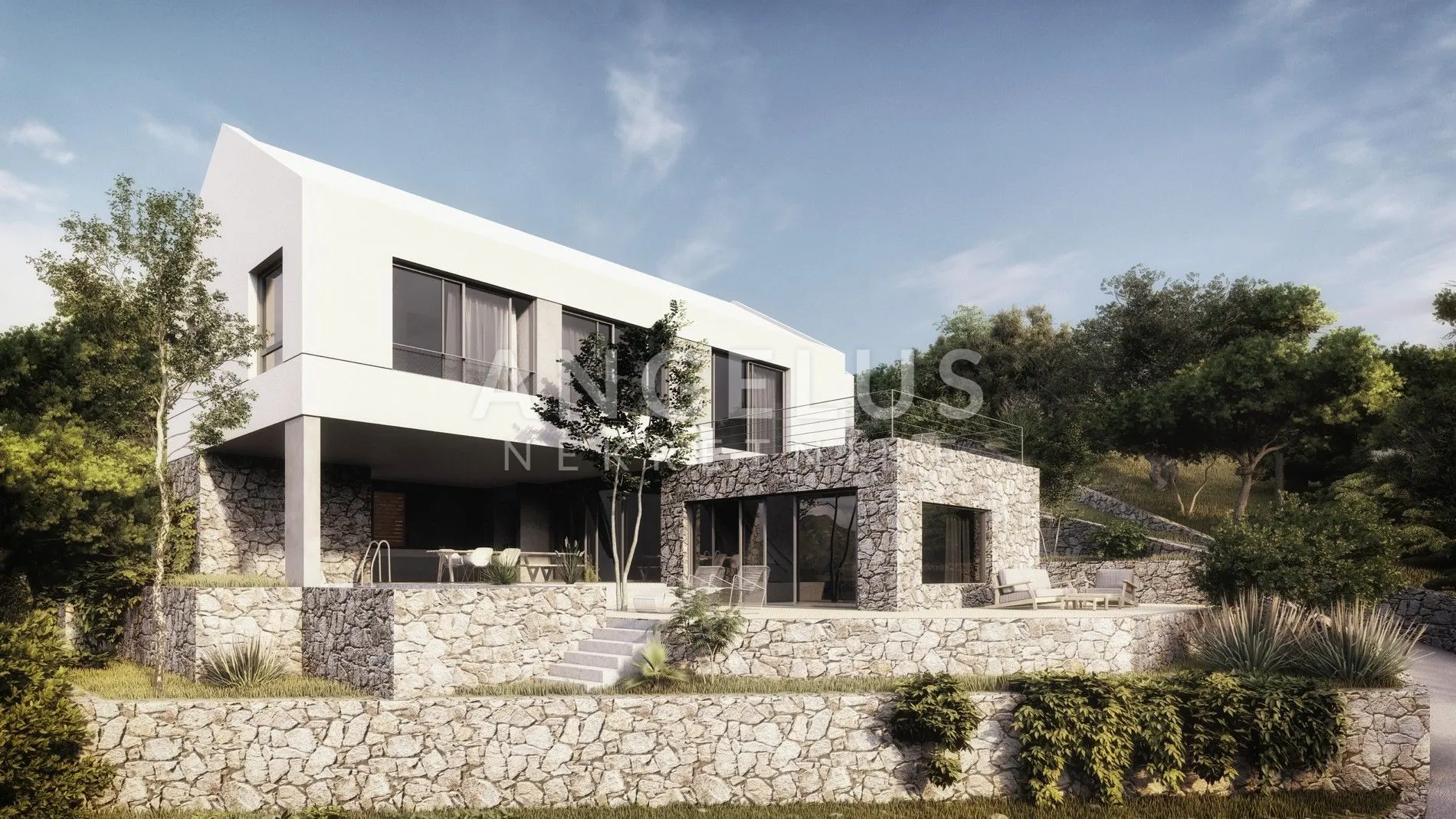 Brač - ekskluzivno građevinsko zemljište, udaljeno 50 m od mora - Nerežišća