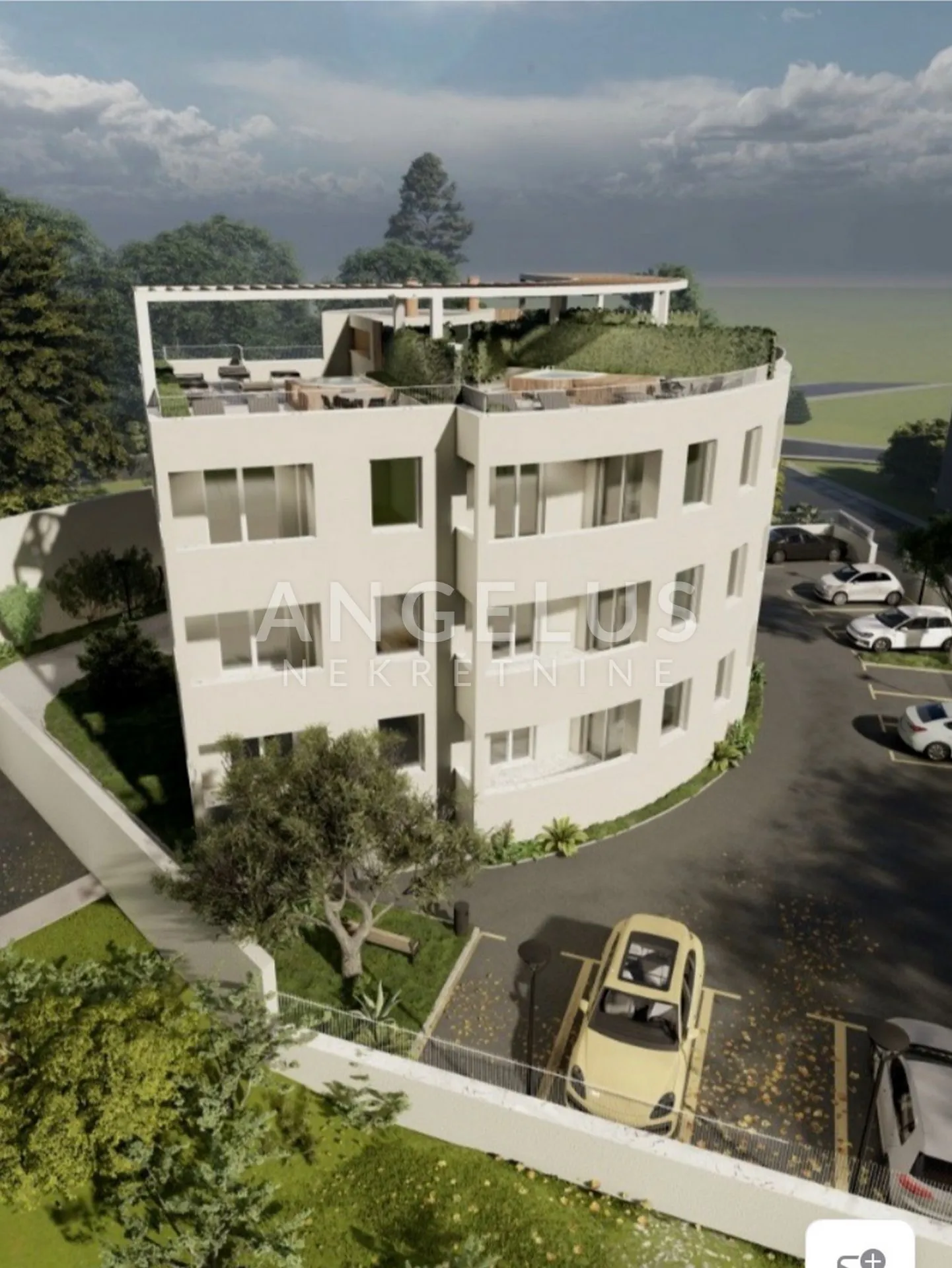 šibenik, žaborić - novogradnja*** apartman u blizini mora sa velikom krovnom terasom - slika 2