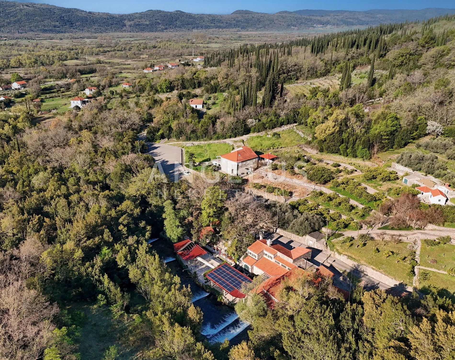 konavle, ljuta – građevinsko zemljište s građevnom dozvolom za vilu s bazenom – prodaja - slika 5