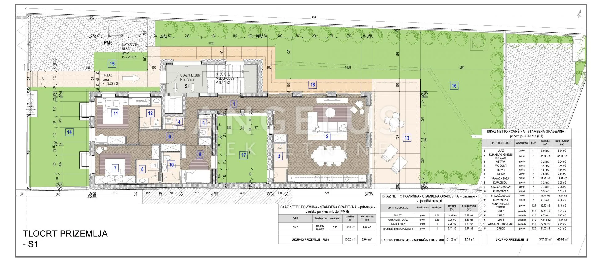 zagreb, srebrnjak - novogradnja, stan 170m2 s vrtom - slika 8
