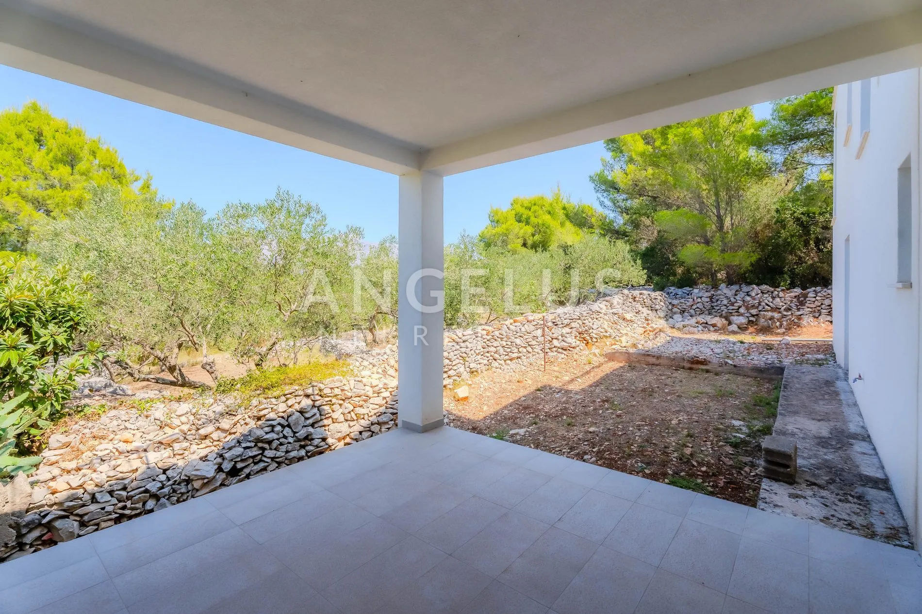 snižena cijena, lumbarda, otok korčula – dvojna kuća 360 m² u roh-bau fazi s pogledom na more – prodaja - slika 6