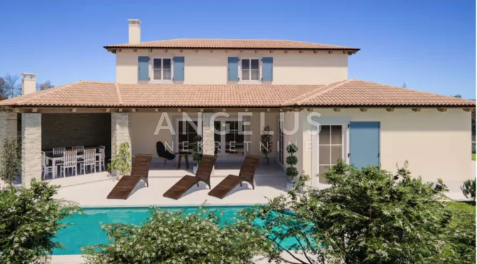 istra, okolica svetvinčenta - villa s bazenom 167m2 - slika 2