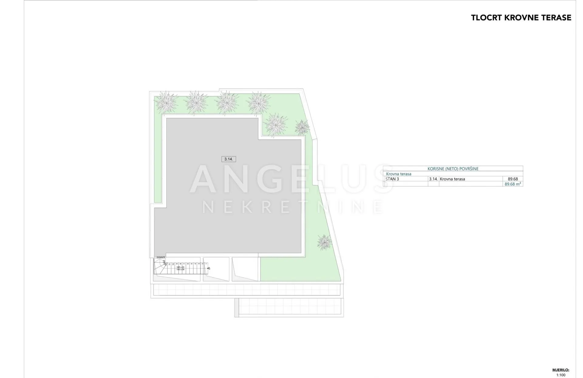 kvarner, krk - penthouse 135m2 s krovnom terasom i bazenom - slika 19
