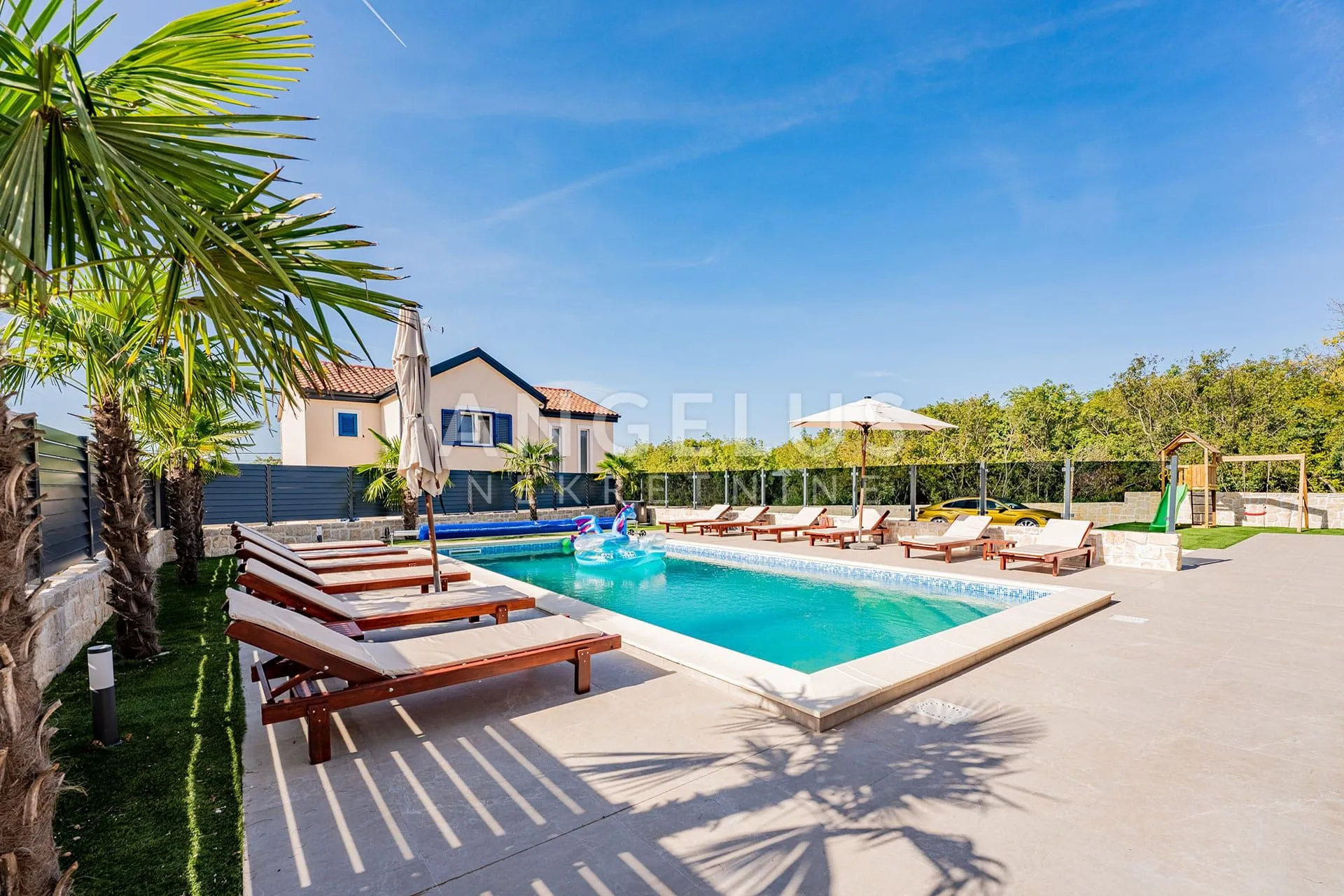 krk, dobrinj - luksuzna vila s bazenom 300m2 - slika 61