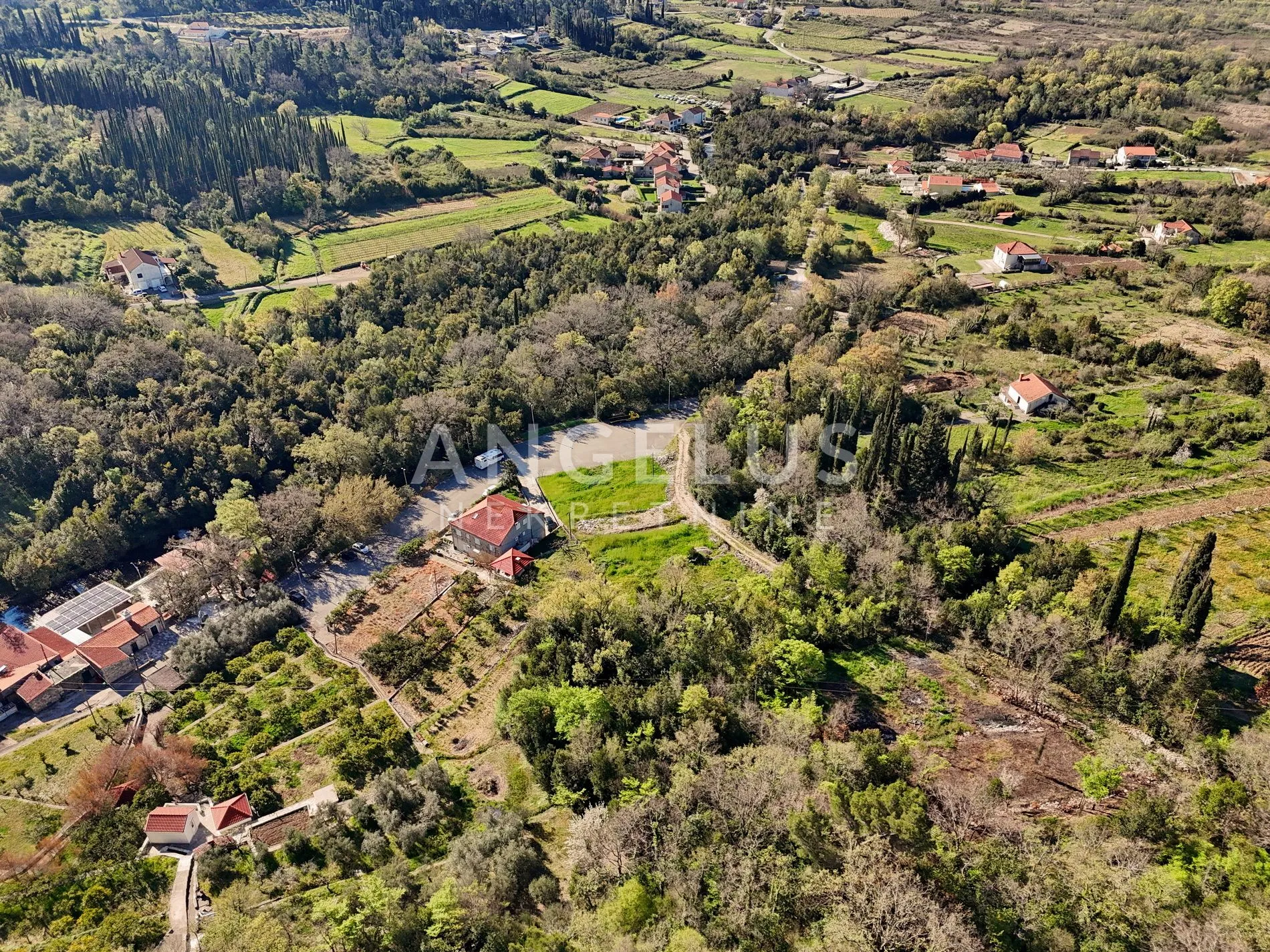 konavle, ljuta – građevinsko zemljište s projektom i građevinskom dozvolom za kamenu vilu – prodaja - slika 6