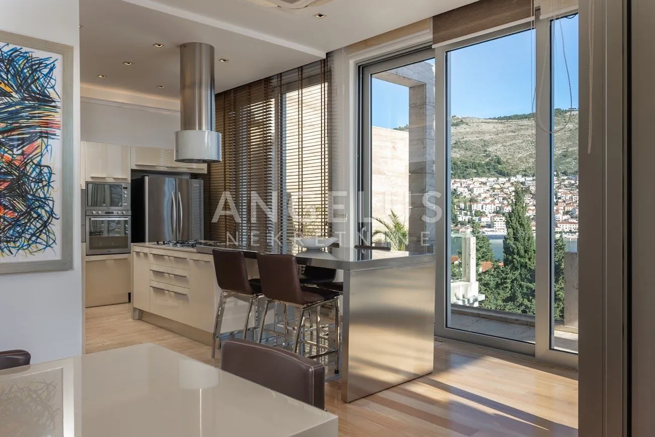 dubrovnik, lapad – moderan penthouse 240m2 s bazenom - slika 9