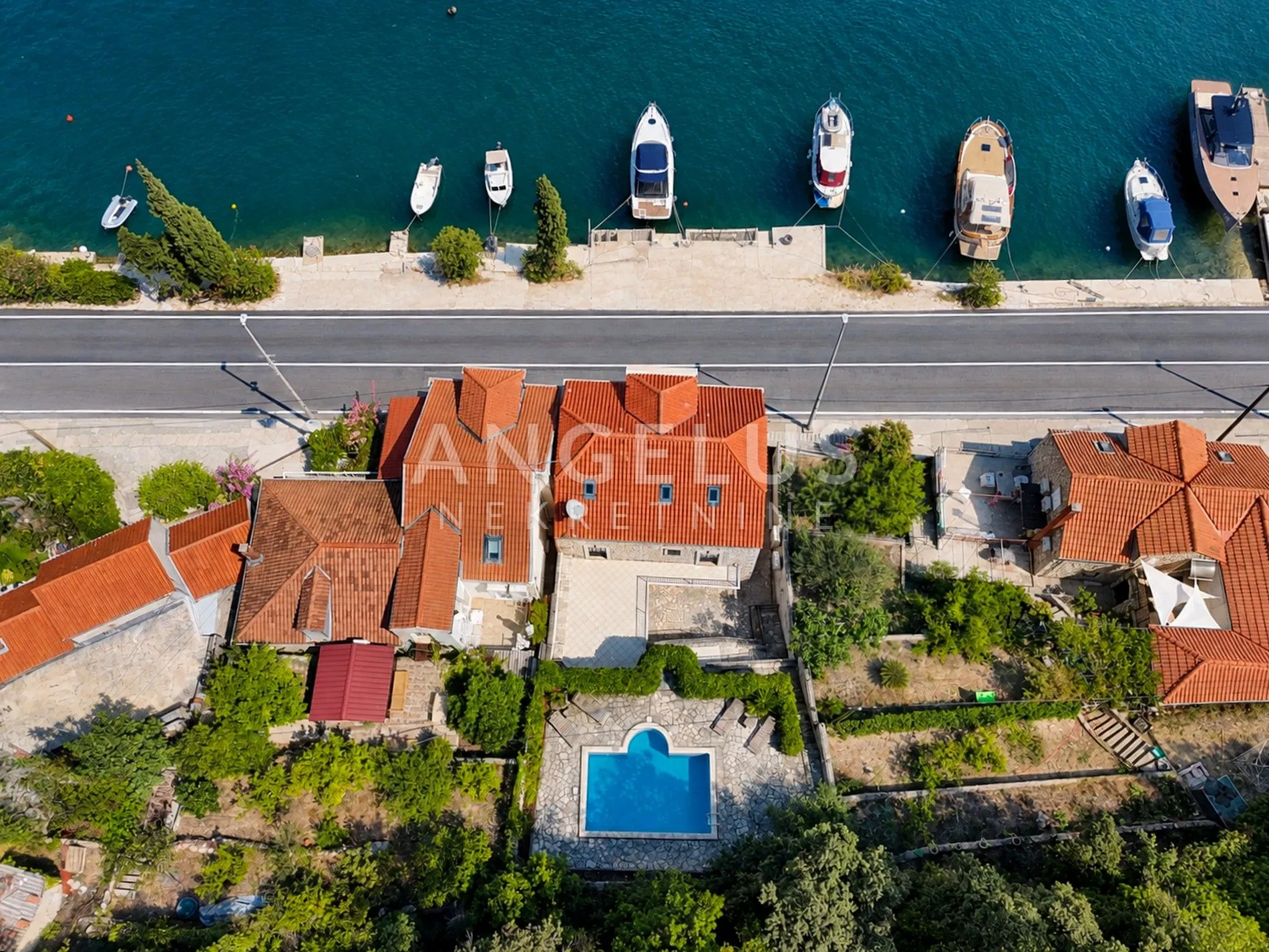 Dubrovnik, Čajkovići – kamena kuća s bazenom i pogledom na Rijeku dubrovačku – PRODAJA - Čajkovići, Dubrovnik