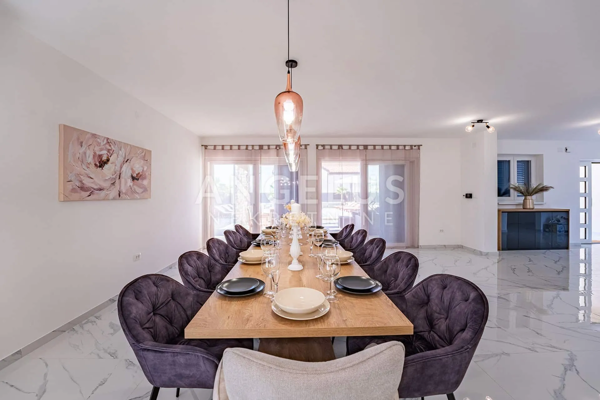 krk, dobrinj - luksuzna vila s bazenom 300m2 - slika 12