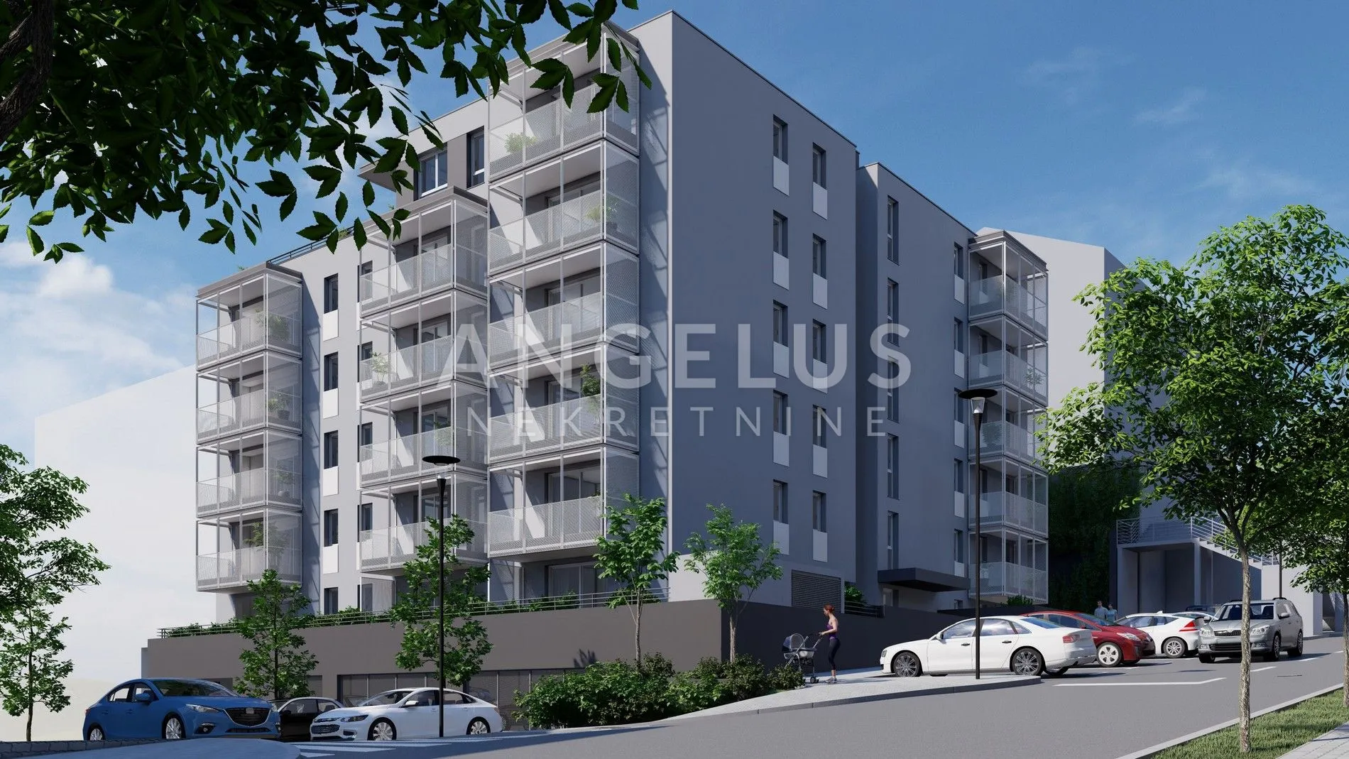 Split, Žnjan - jednosoban stan u NOVOGRADNJI, 42.45 m2