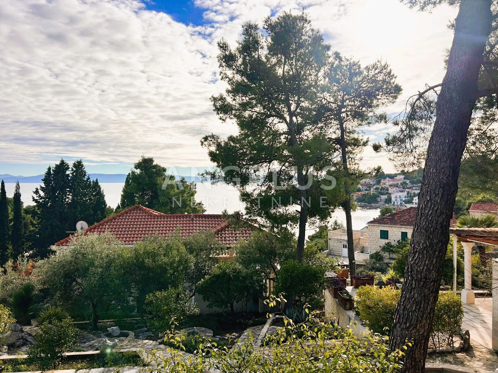 brač, sumartin - građ.zem. sa pogledom na more, prodaja - slika 14