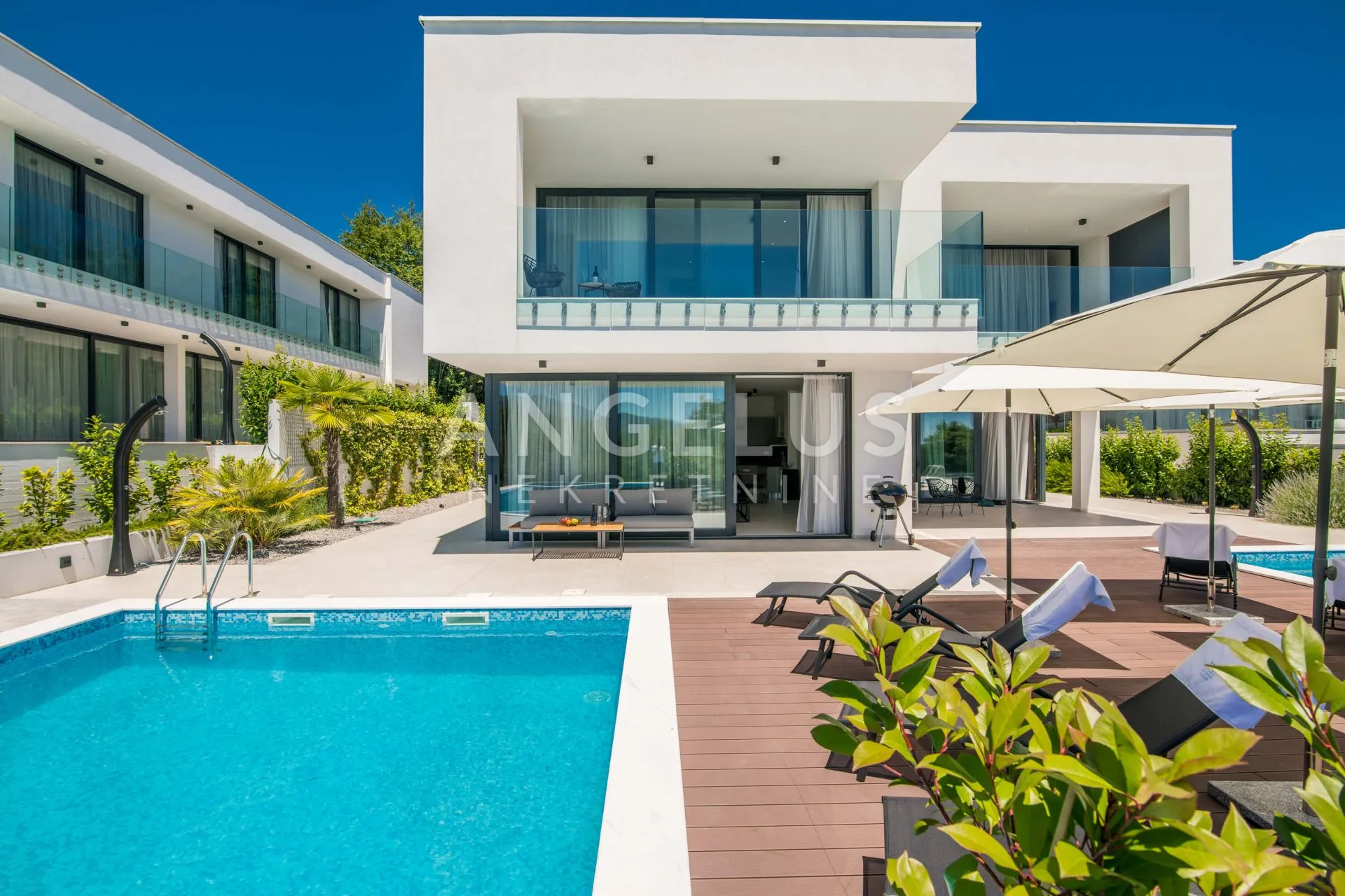 opatija, veprinac - villa s bazenom 264m2 i pogledom na more - slika 21