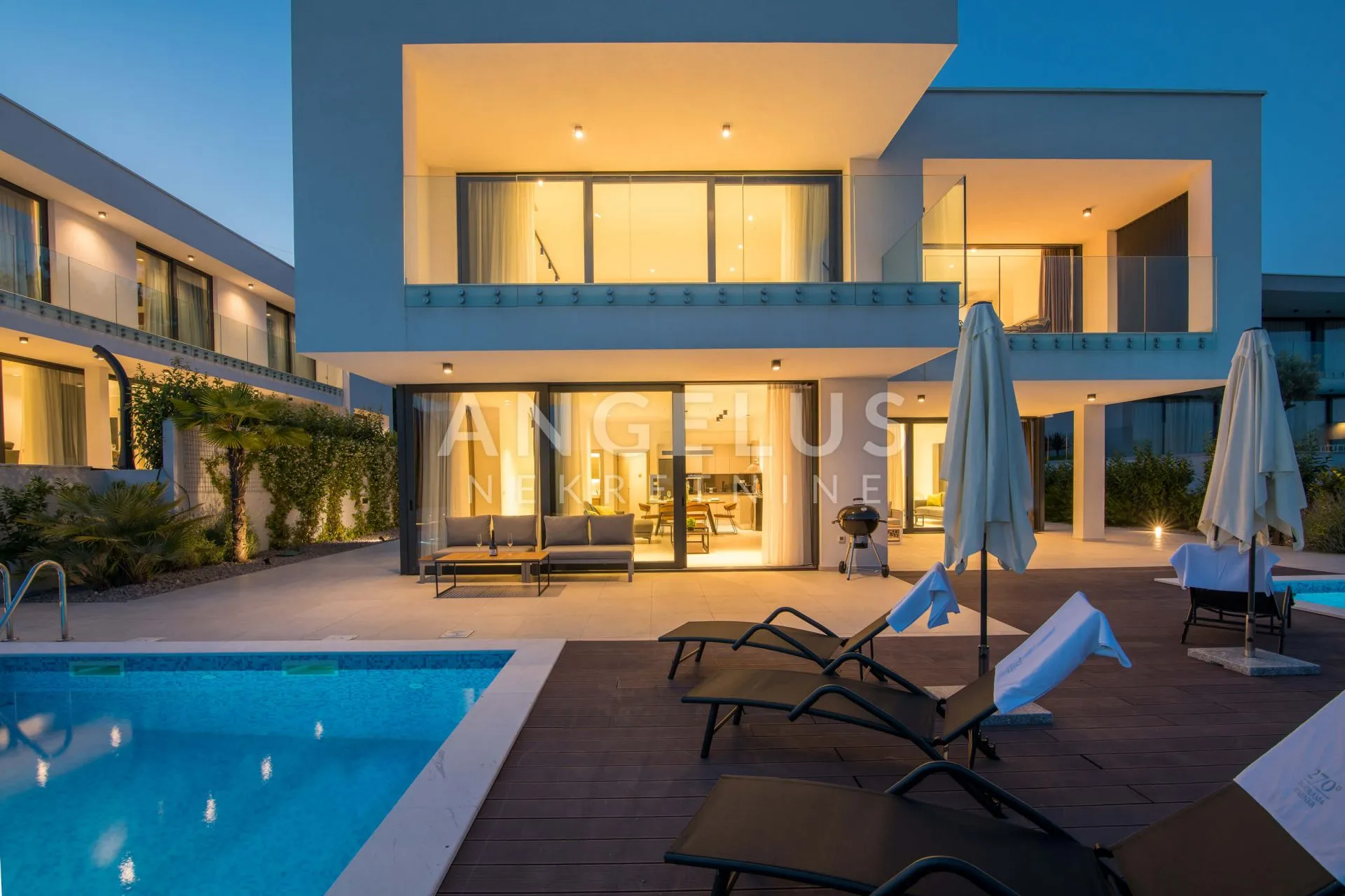 opatija, veprinac - villa s bazenom 264m2 i pogledom na more - slika 23