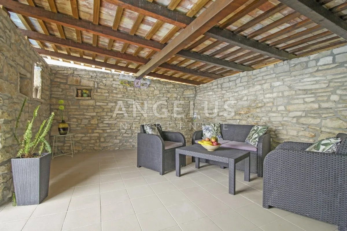 istra, svetvinčenat - dugoročni najam kamene kuće s bazenom, 136m2 - slika 9