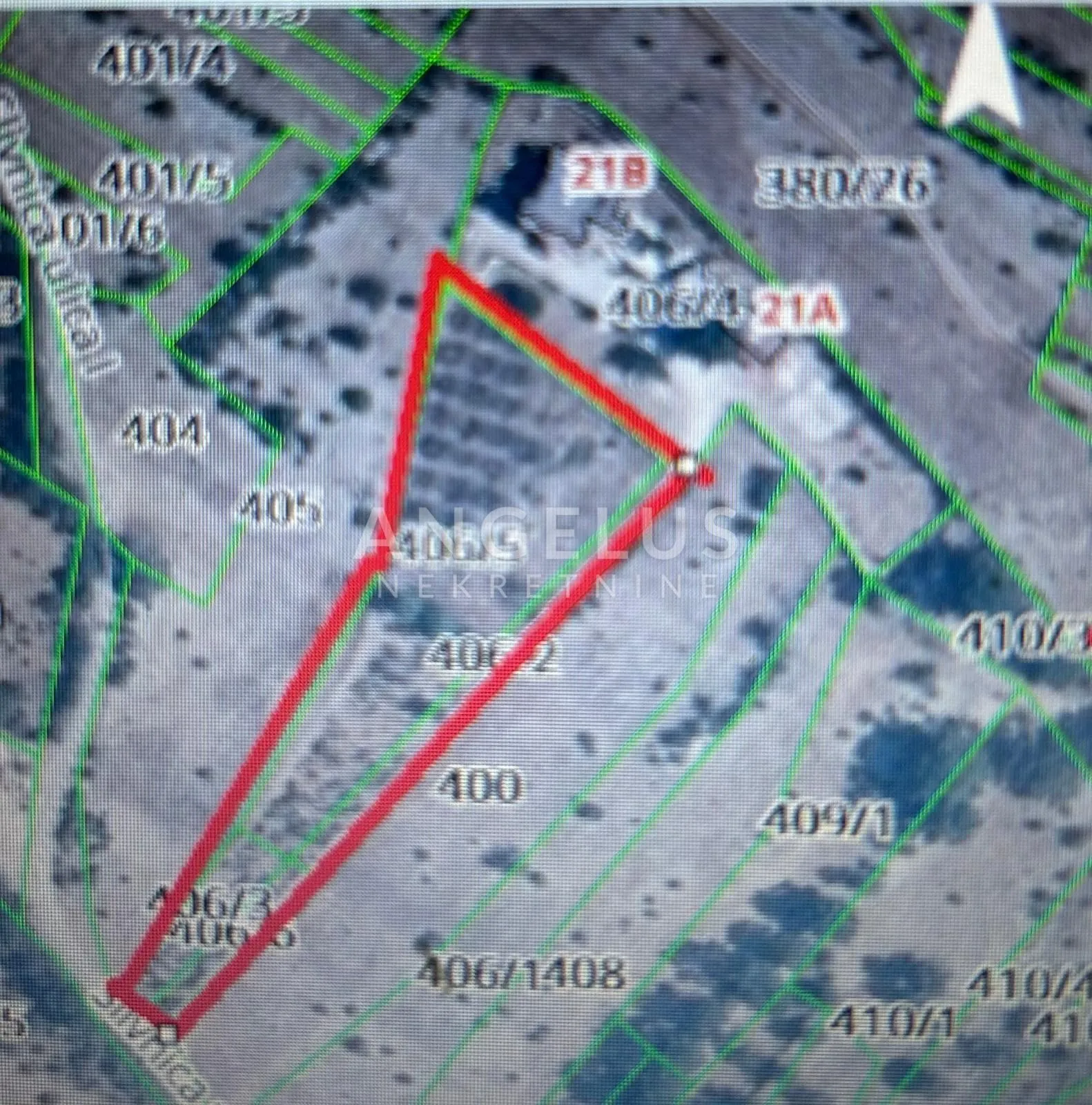 posedarje - slivnica gornja građevinsko zemljište 3189 m2 - slika 2