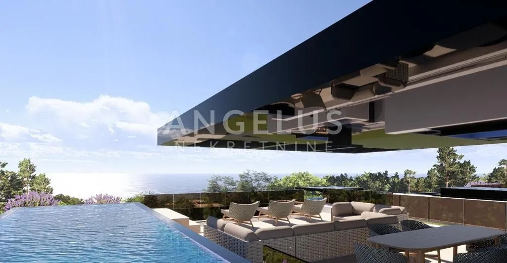 Kvarner, Krk - Penthouse 135m2 s krovnom terasom i bazenom