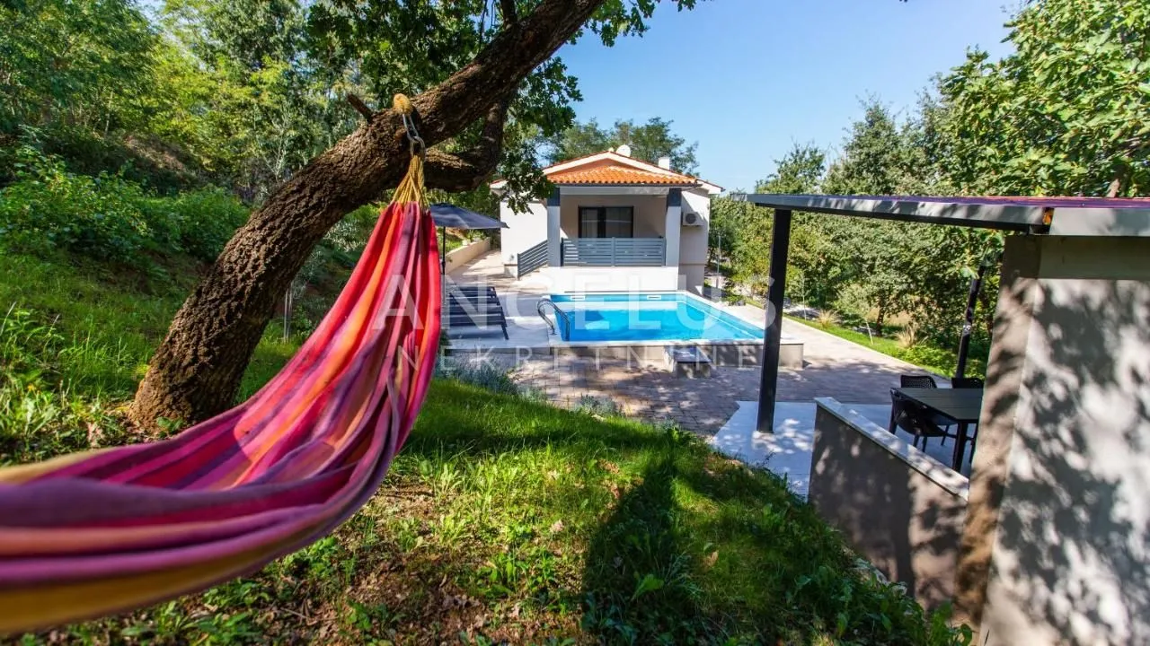 istra, pićan - kuća s bazenom u prirodi-dugoročno, 125m2 - slika 2
