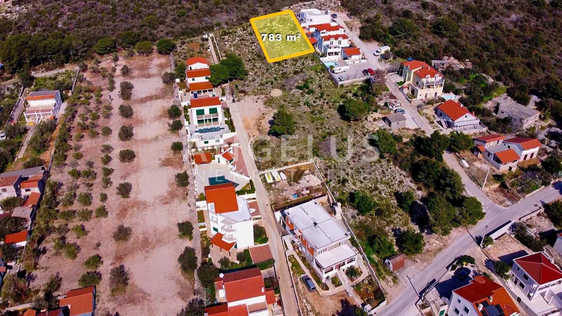 šolta, maslinica - građ.zemljište blizu mora, 650 m2, prodaja - slika 2