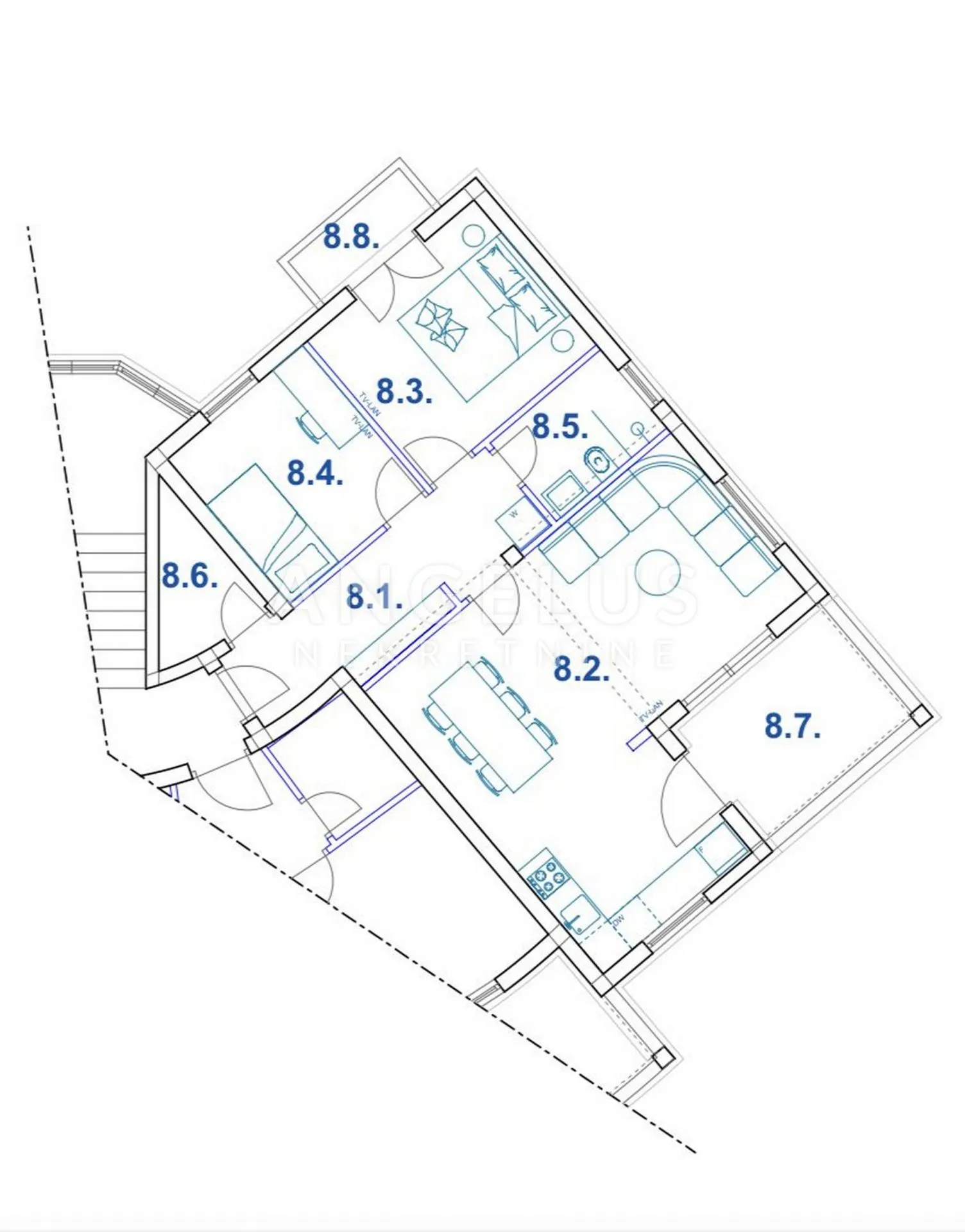 šibenik, žaborić - novogradnja*** dvosoban apartman u blizini mora - slika 5