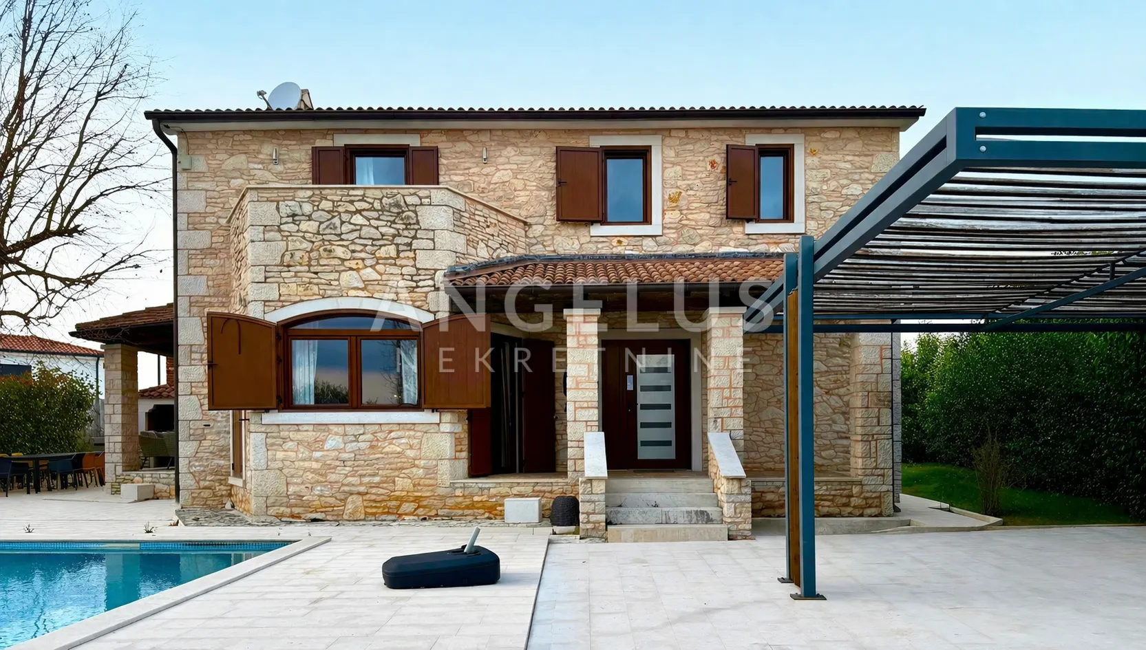 istra, sveti lovreč - kamena kuća sa bazenom 167m2, prodaja! - slika 3