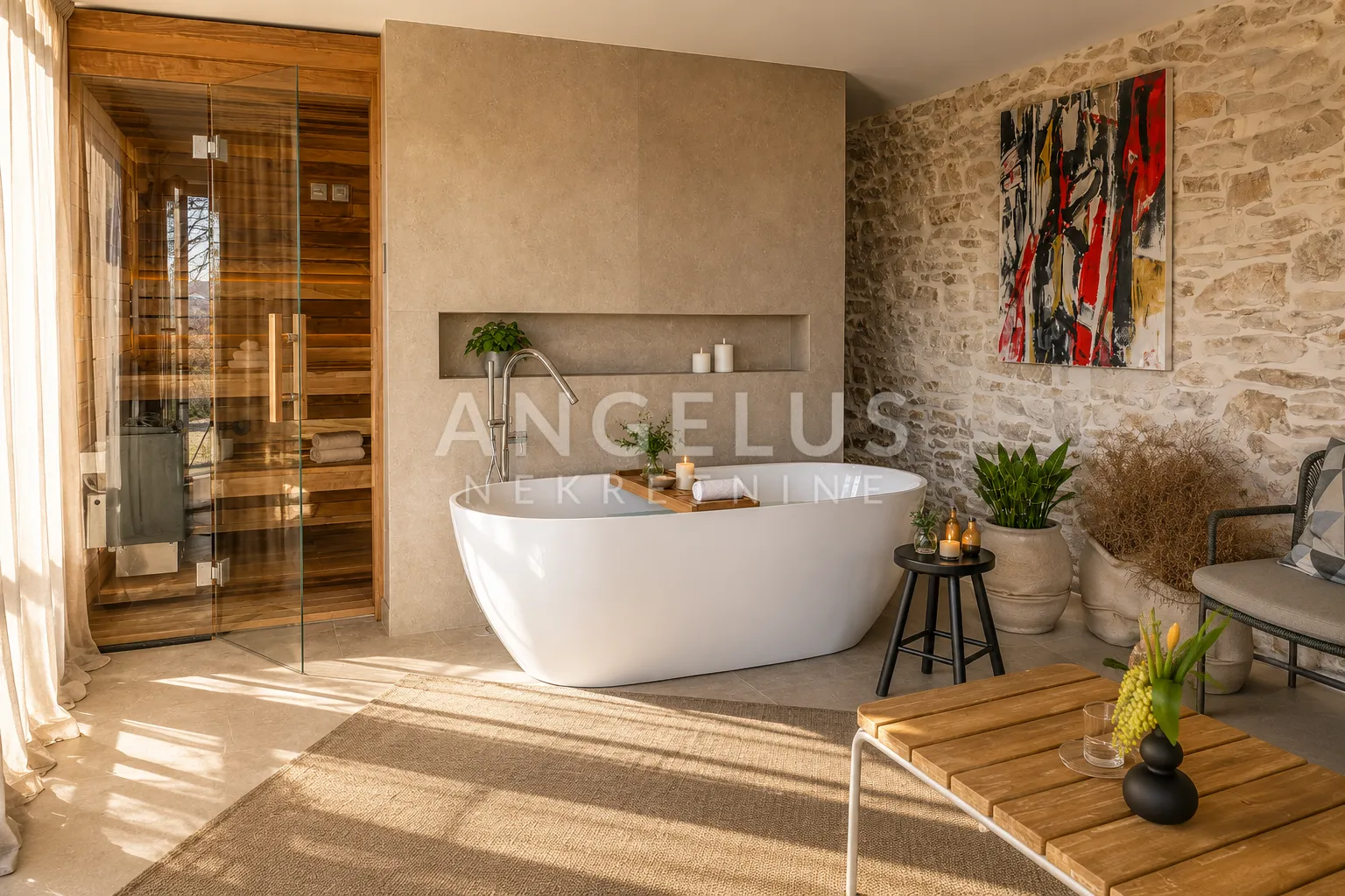 istra, labin - imanje s kamenom vilom, bazenom, spa i panoramskim pogledom - slika 31