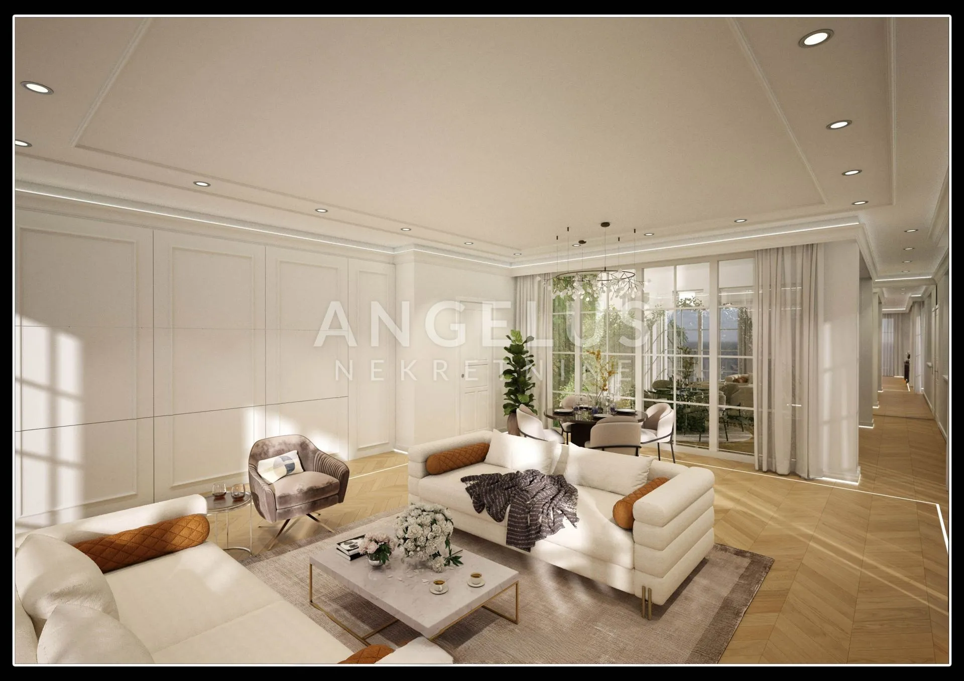 zagreb, srebrnjak - novogradnja, stan 170m2 s vrtom - slika 3