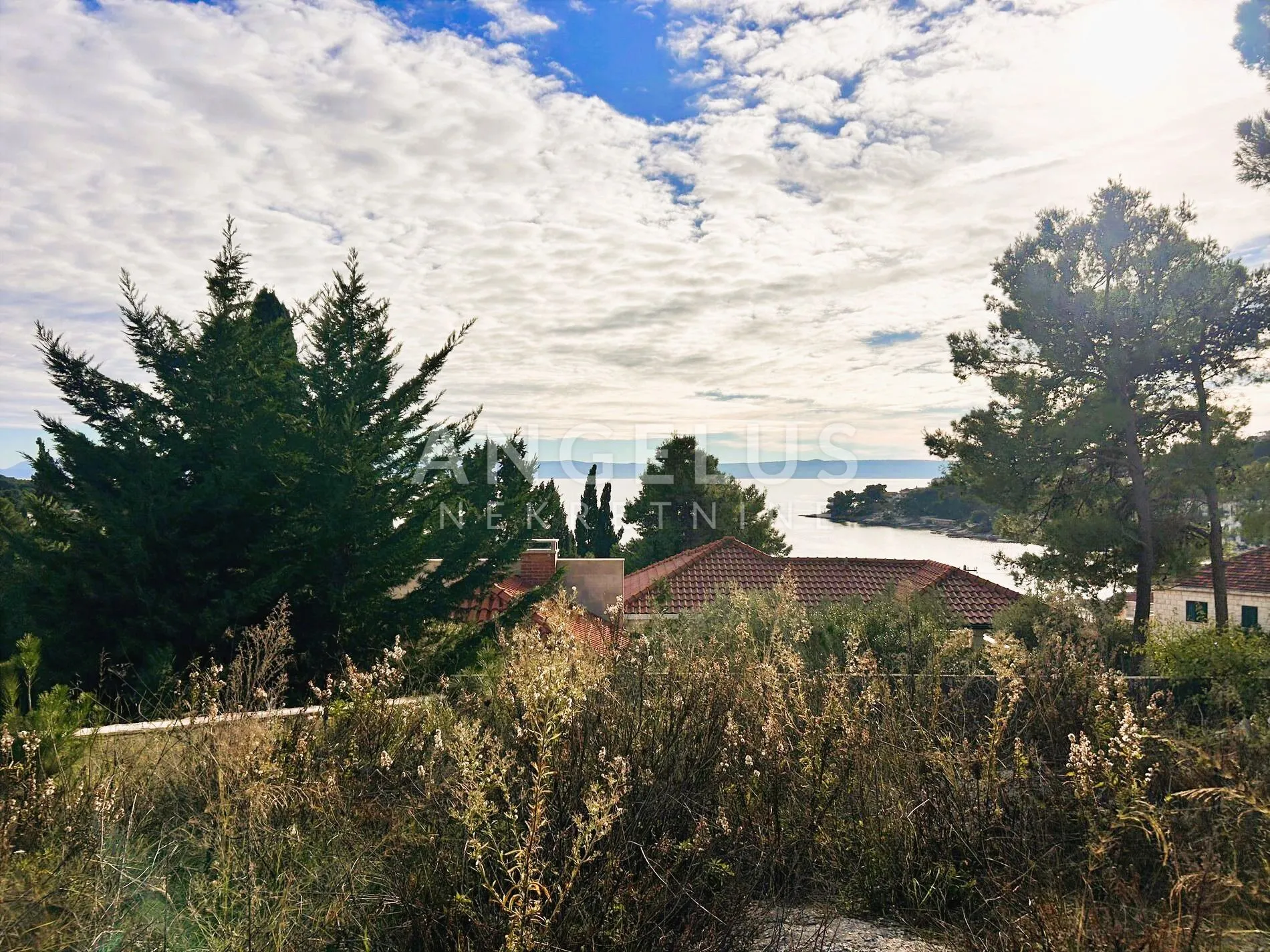 brač, sumartin - građ.zem. sa pogledom na more, prodaja - slika 24