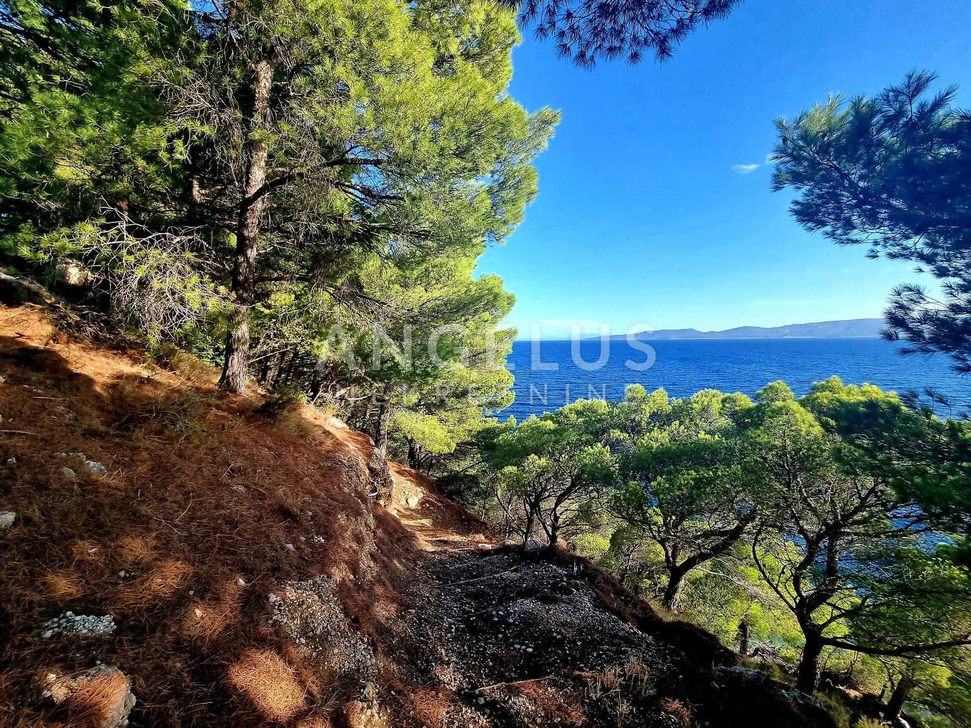 omiška rivijera - građ.zemljište prvi red do mora, pristup plaži - slika 6