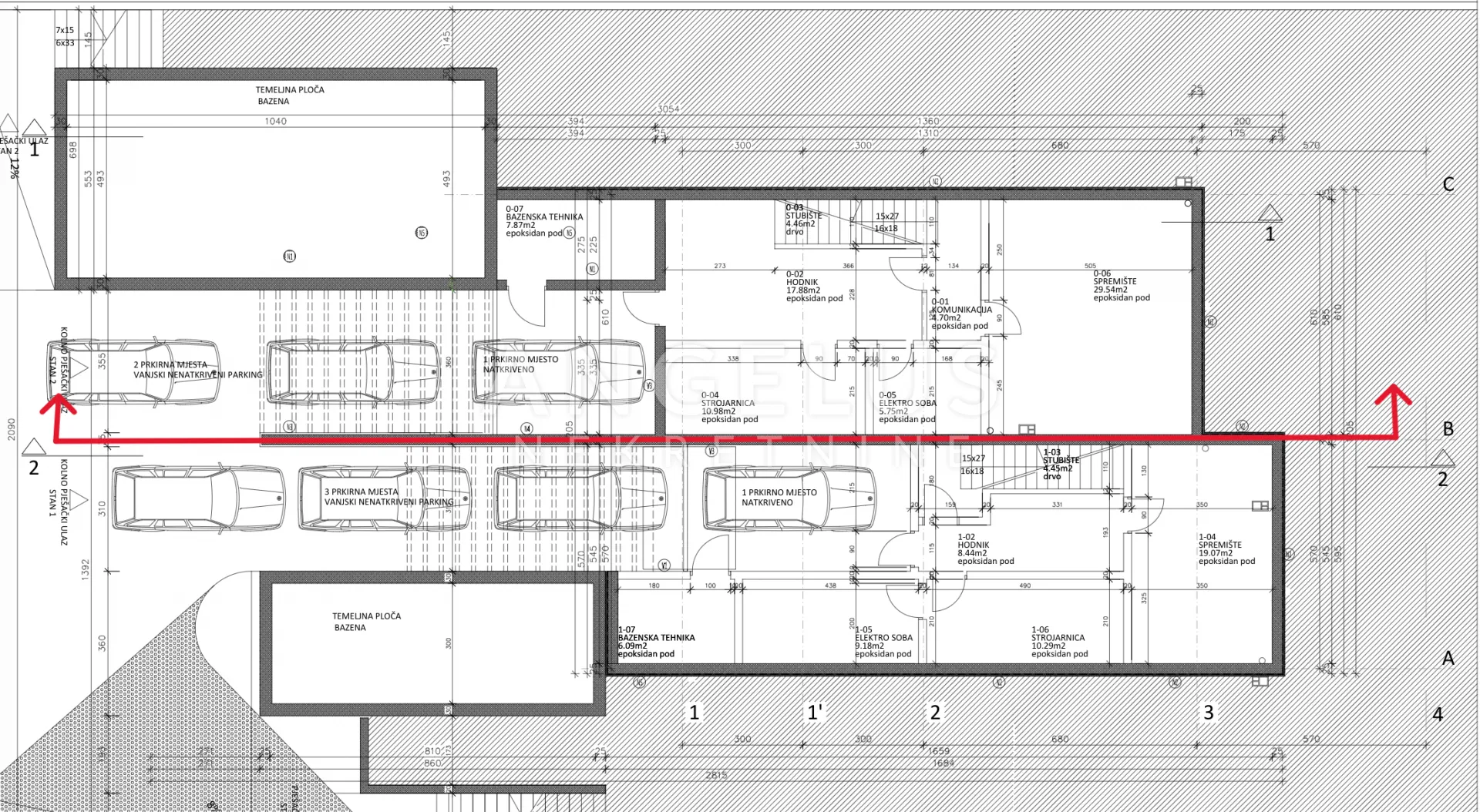 opatija, veprinac - villa s bazenom 264m2 i pogledom na more - slika 27