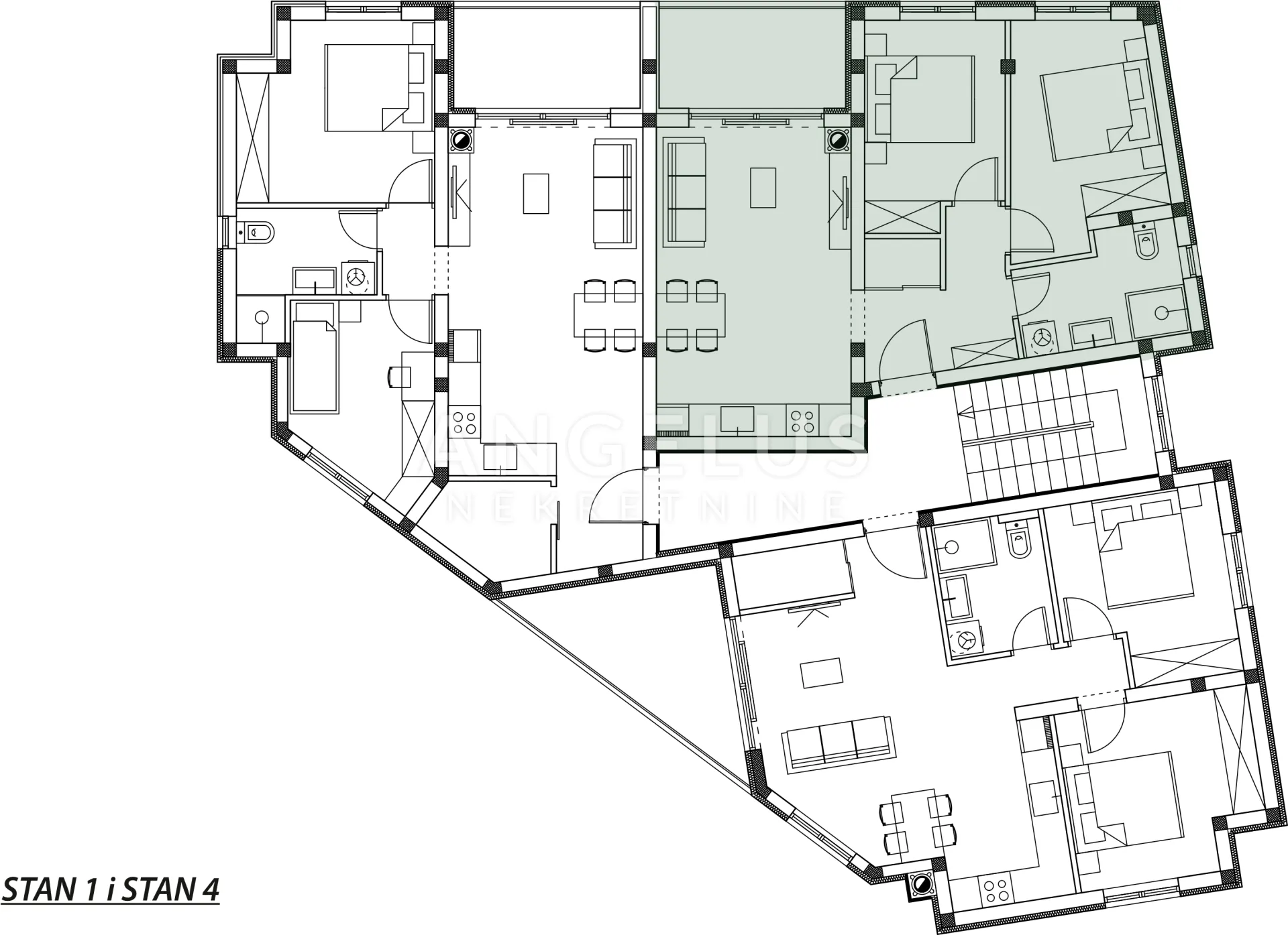 istra, peroj - 81m² stan s dvije sobe, terasom i garažom - slika 14