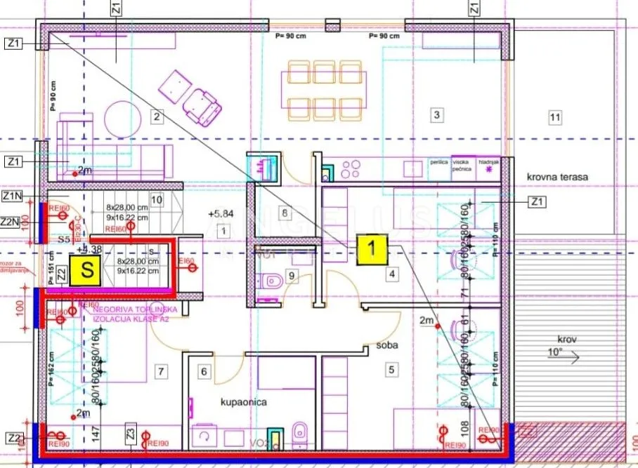 zagreb, dubrava – novogradnja, s5, 4soban, 110.50 m2 - slika 5
